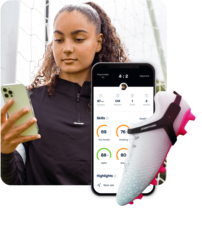 Playermaker 2.0 football wearable tech support