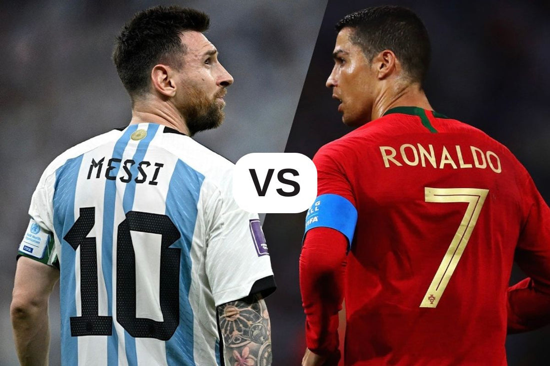 Age old discussion of who is the G/O/A/T of football, Messi or Ronaldo