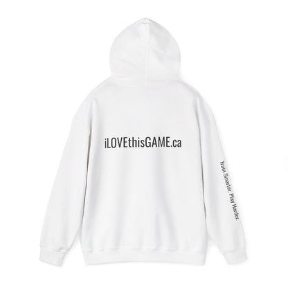 Off-Pitch Armor (White Hoodie)