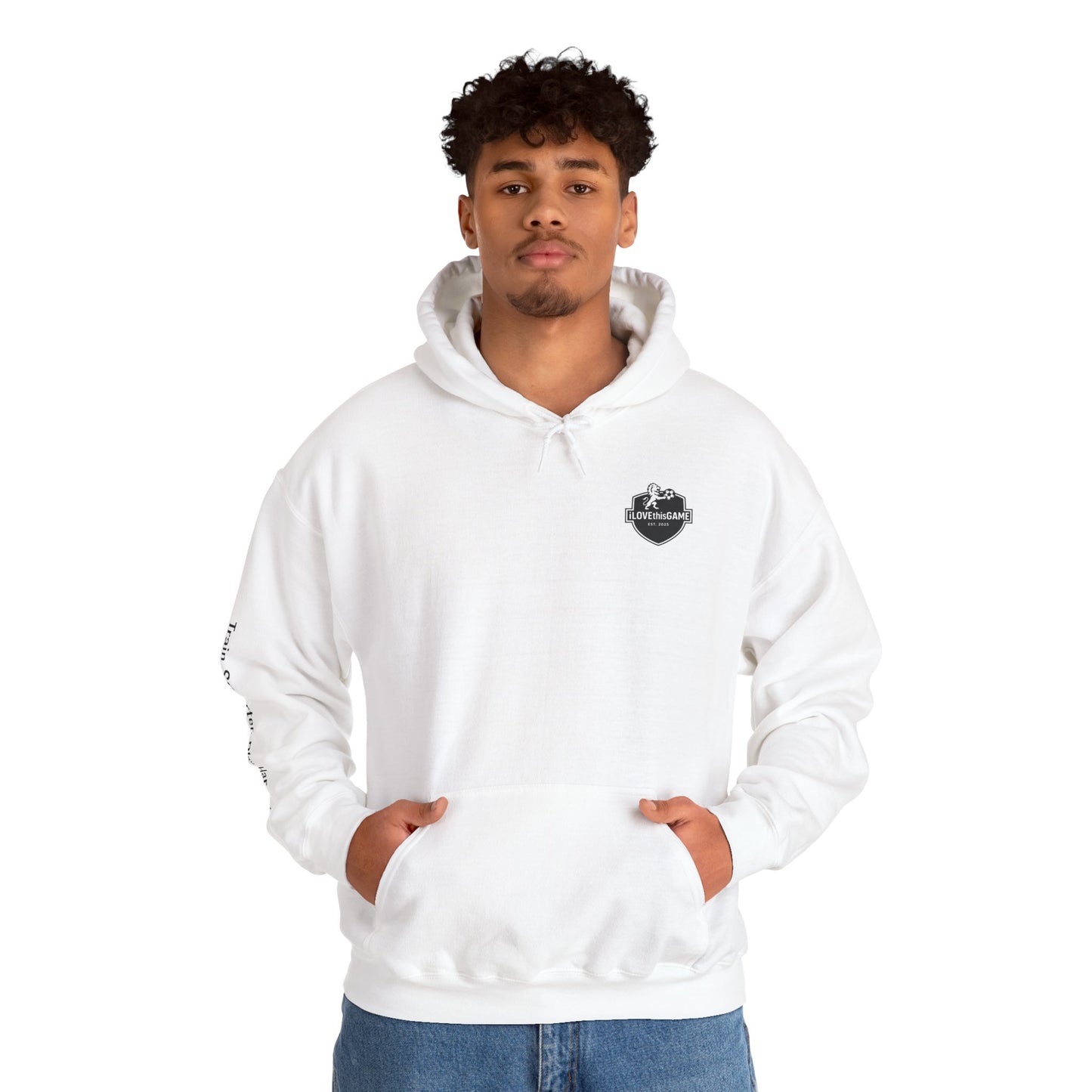 Off-Pitch Armor (White Hoodie)