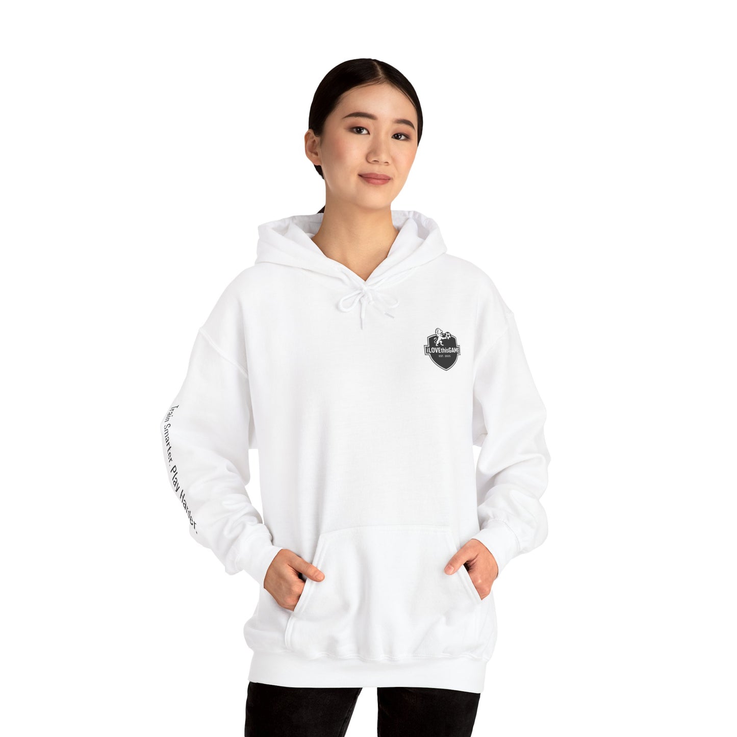 Off-Pitch Armor (White Hoodie)