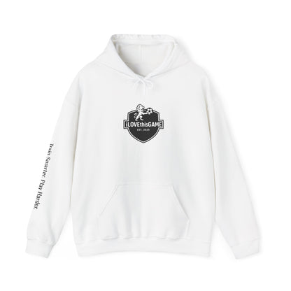 Off-Pitch Armor (White Hoodie)