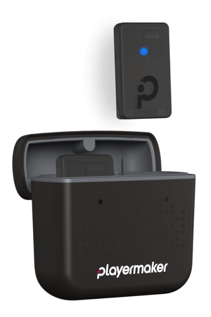 Playermaker bluetooth tracker for high performance soccer players with iLOVEthisGAME