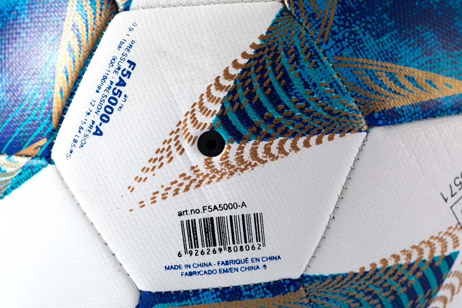 Official Size 5 Seamless Soccer Ball