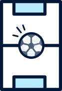 Soccer field icon for Playermaker