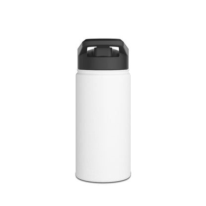 iLOVEthisGAME white stainless steel insulated custom water bottle and soccer cleats